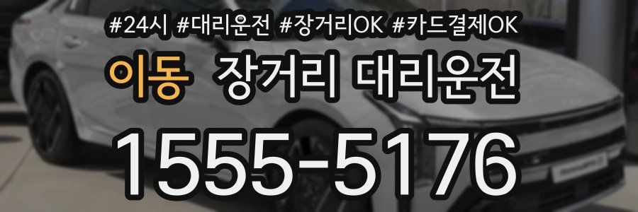 이동 장거리 대리운전