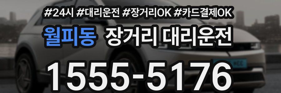 월피동 장거리 대리운전