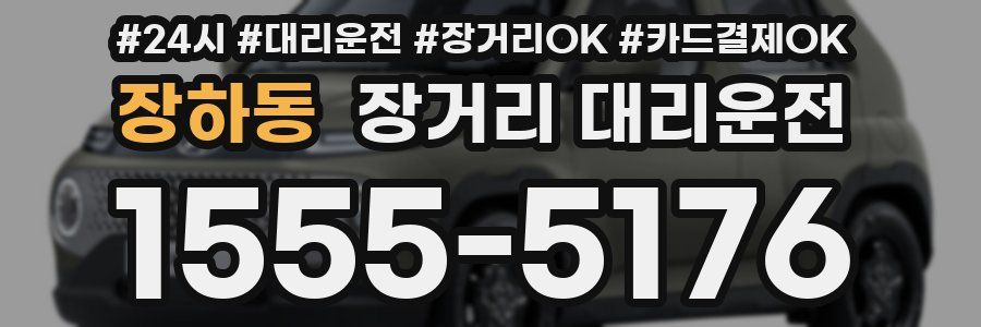 장하동 장거리 대리운전