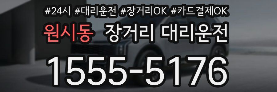 원시동 장거리 대리운전