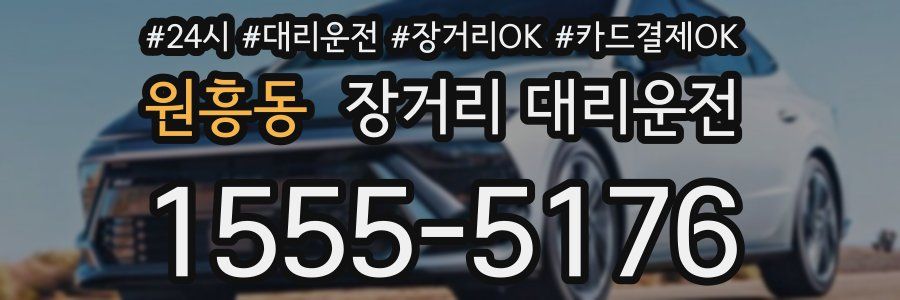 원흥동 장거리 대리운전