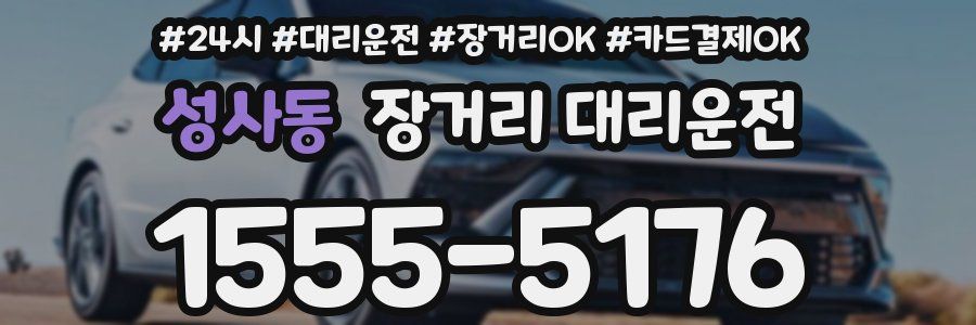 성사동 장거리 대리운전