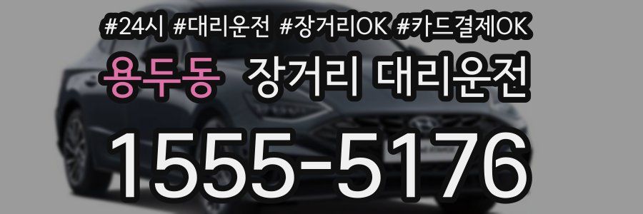 용두동 장거리 대리운전