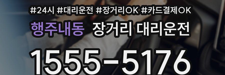 행주내동 장거리 대리운전