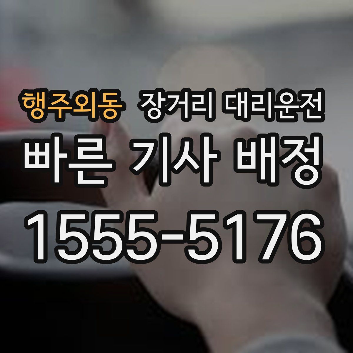 행주외동 장거리 대리운전