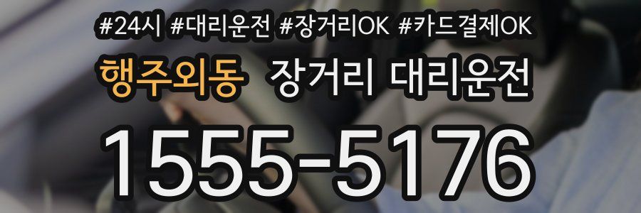 행주외동 장거리 대리운전