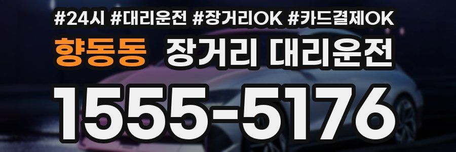 향동동 장거리 대리운전