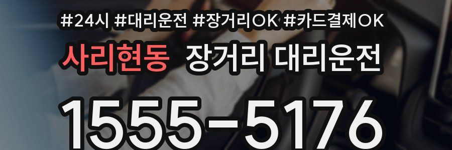 사리현동 장거리 대리운전