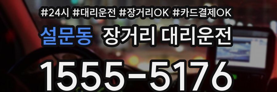 설문동 장거리 대리운전