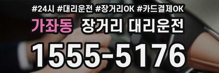 가좌동 장거리 대리운전