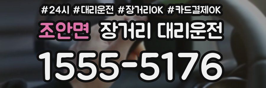 조안면 장거리 대리운전