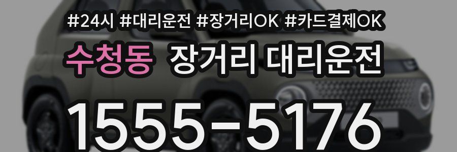 수청동 장거리 대리운전