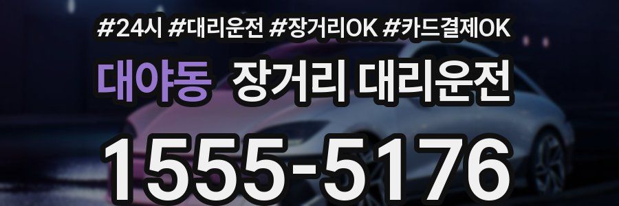 대야동 장거리 대리운전