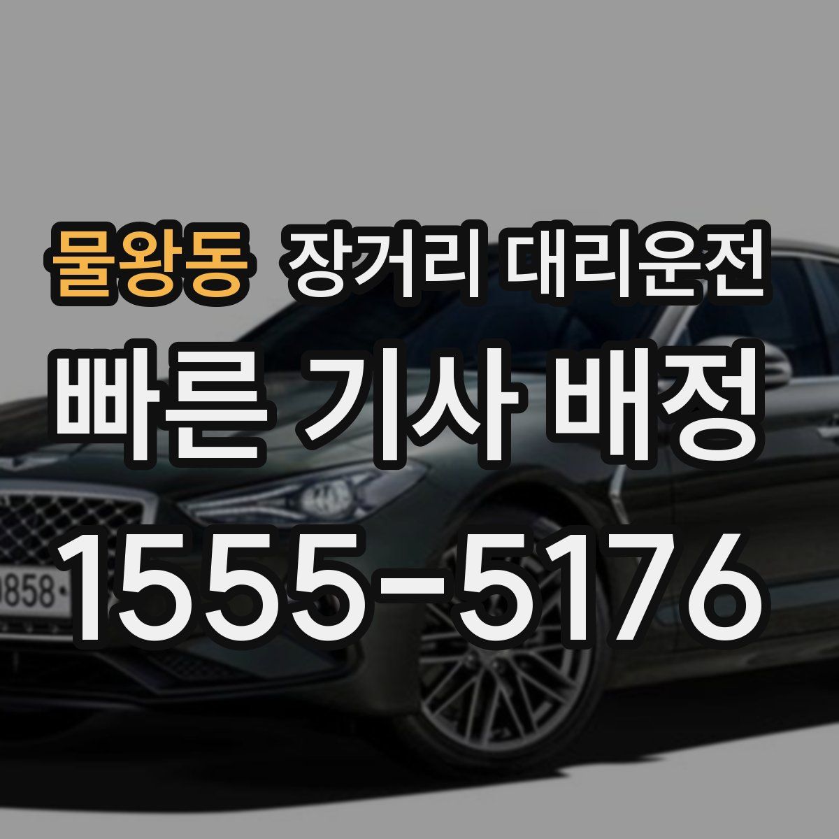 물왕동 장거리 대리운전