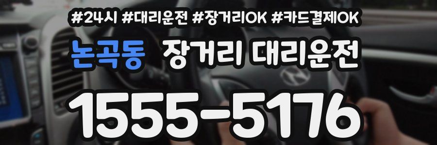 논곡동 장거리 대리운전