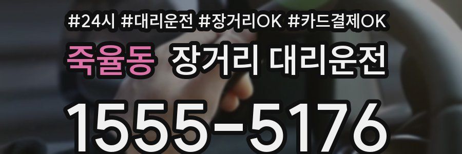 죽율동 장거리 대리운전