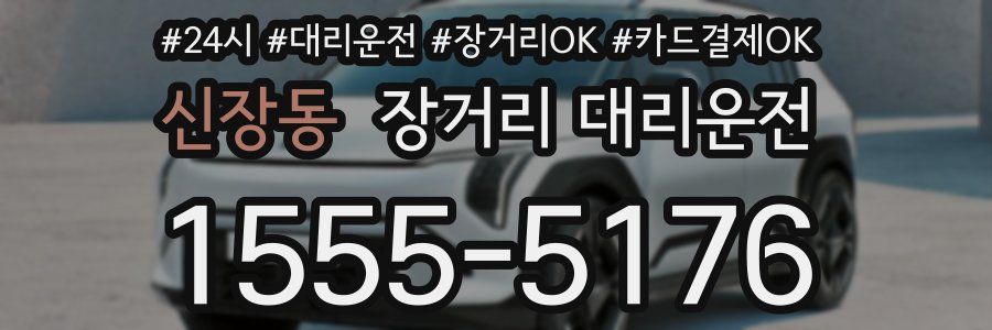 신장동 장거리 대리운전