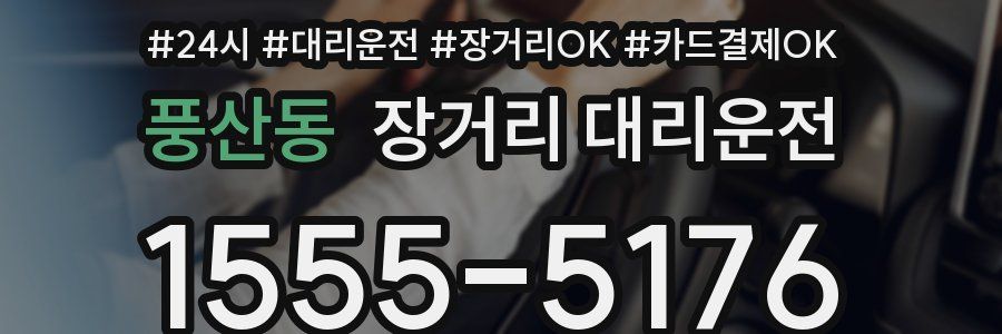 풍산동 장거리 대리운전