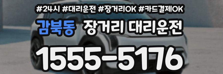 감북동 장거리 대리운전