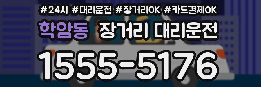 학암동 장거리 대리운전