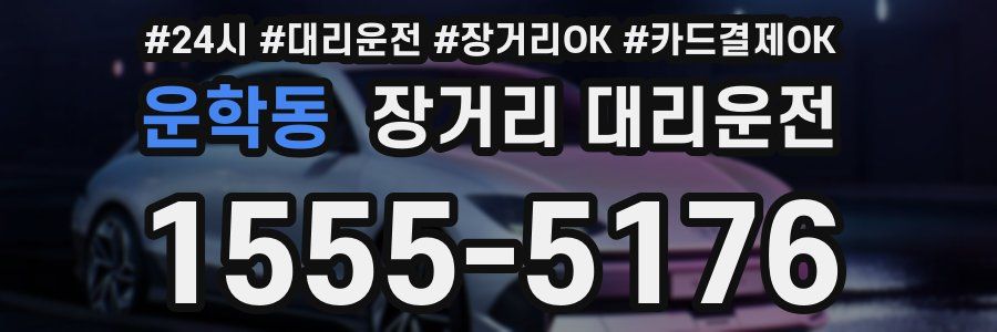 운학동 장거리 대리운전