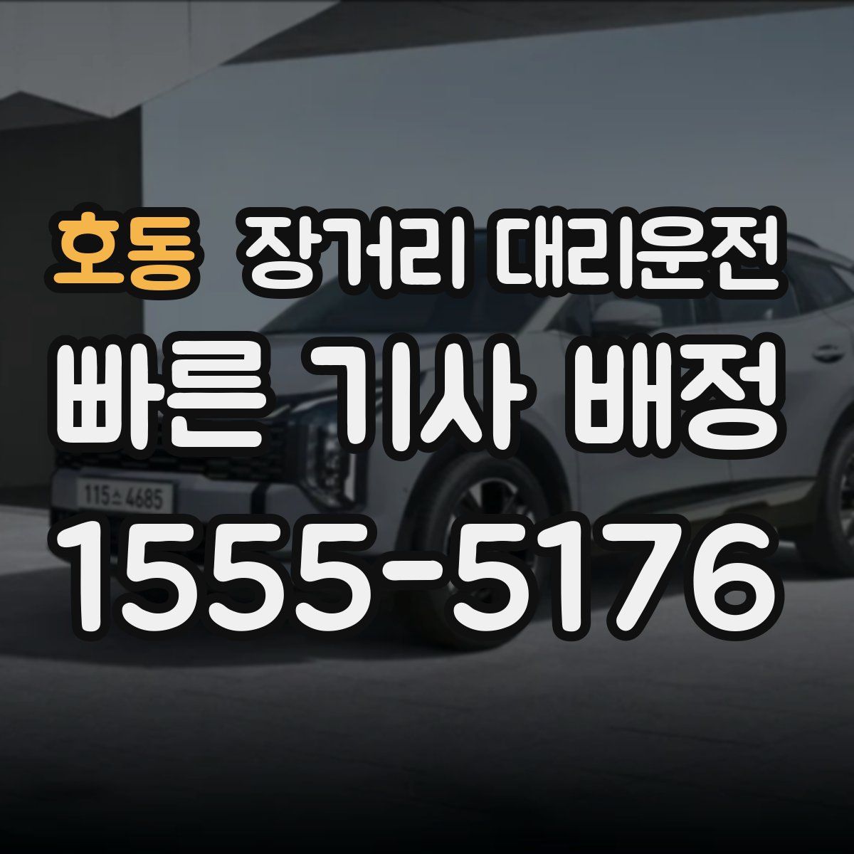 호동 장거리 대리운전