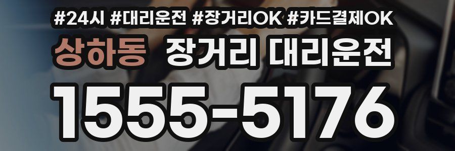 상하동 장거리 대리운전