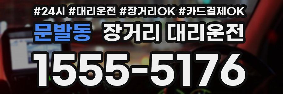 문발동 장거리 대리운전