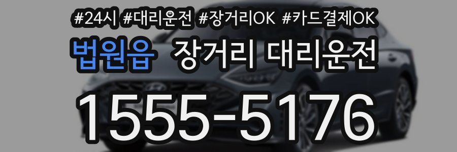 법원읍 장거리 대리운전