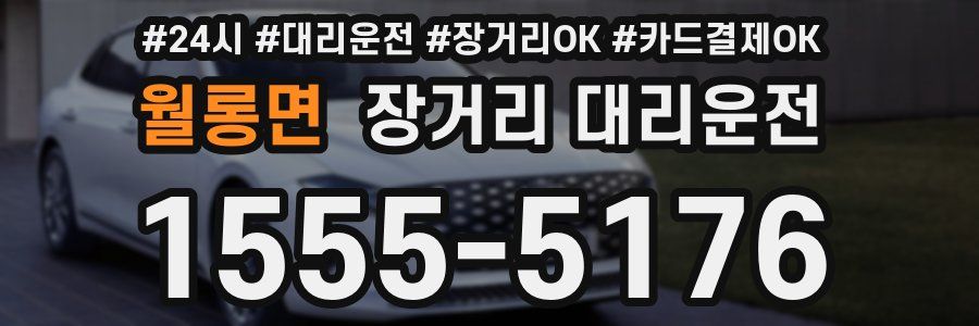 월롱면 장거리 대리운전