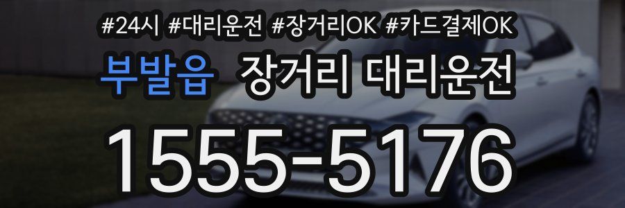 부발읍 장거리 대리운전