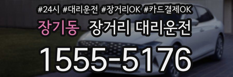 장기동 장거리 대리운전