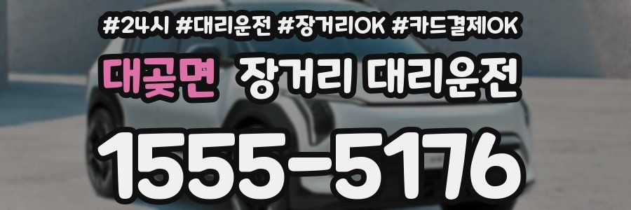 대곶면 장거리 대리운전