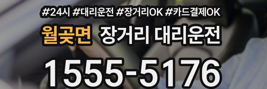 월곶면 장거리 대리운전