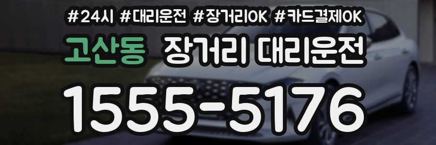 고산동 장거리 대리운전
