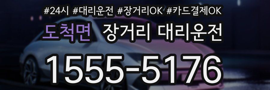 도척면 장거리 대리운전