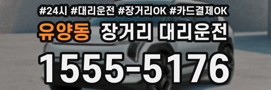 유양동 장거리 대리운전
