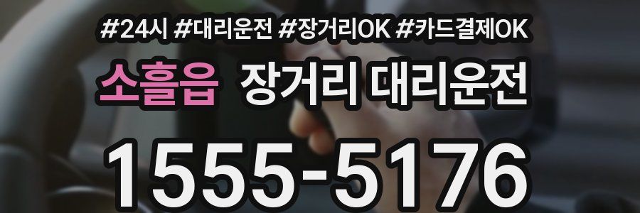 소흘읍 장거리 대리운전