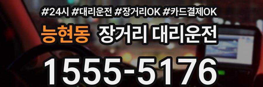 능현동 장거리 대리운전