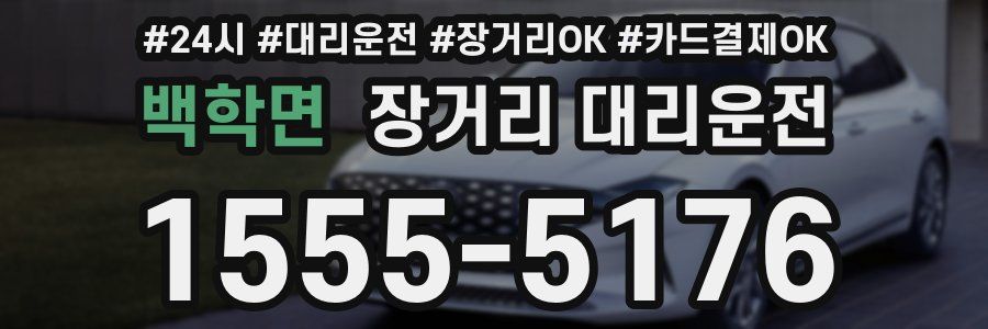 백학면 장거리 대리운전