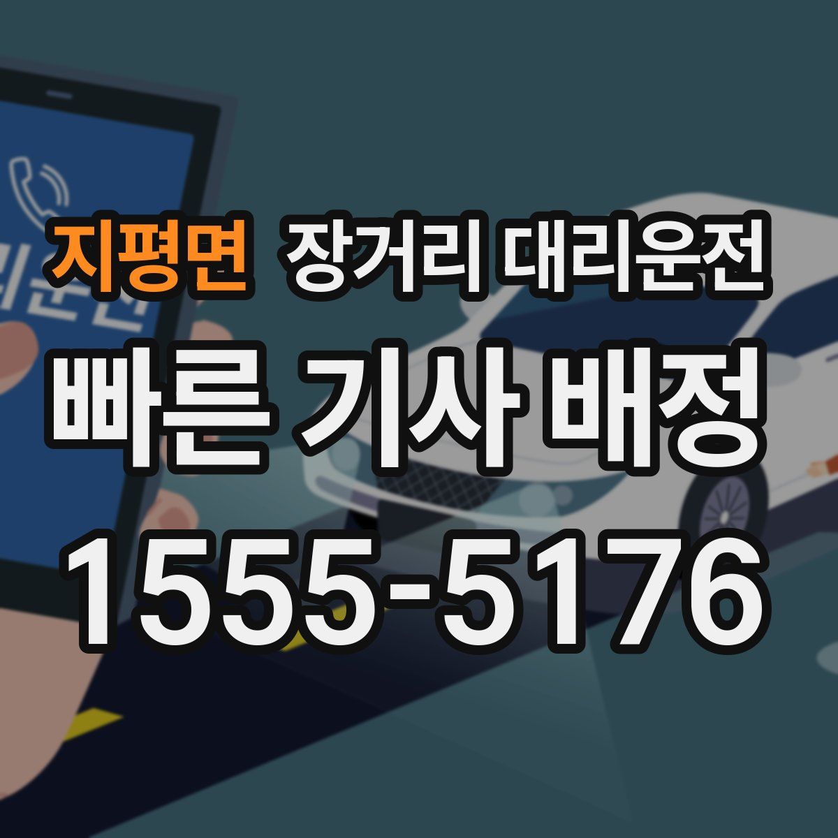 지평면 장거리 대리운전