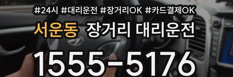 서운동 장거리 대리운전