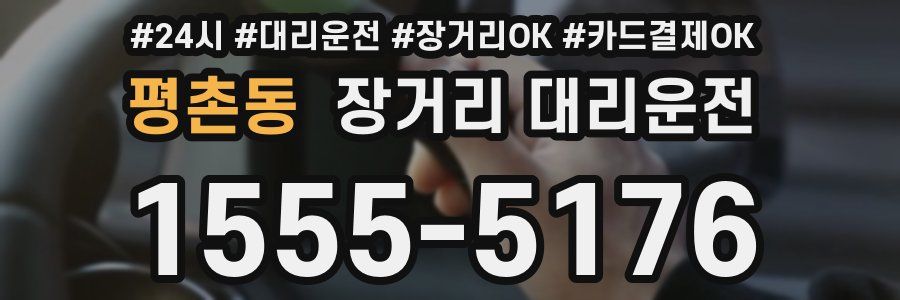 평촌동 장거리 대리운전