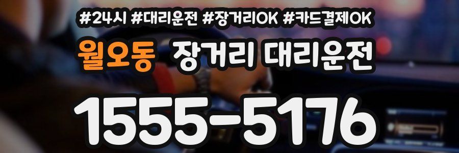 월오동 장거리 대리운전