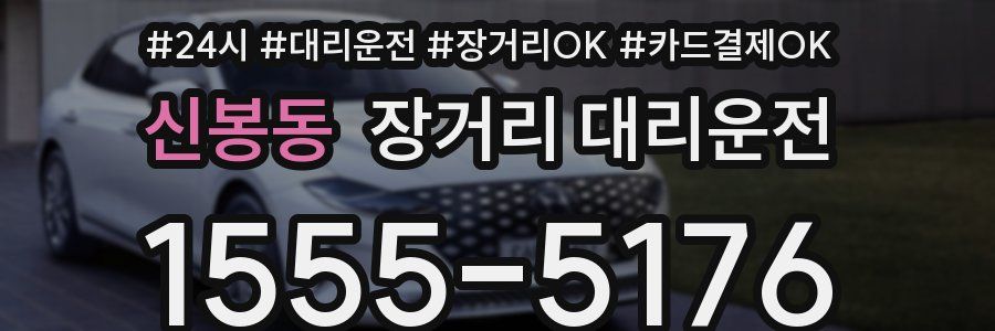 신봉동 장거리 대리운전