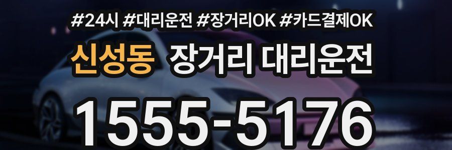 신성동 장거리 대리운전
