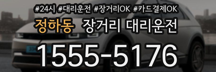 정하동 장거리 대리운전