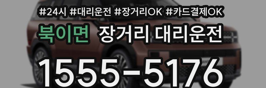 북이면 장거리 대리운전