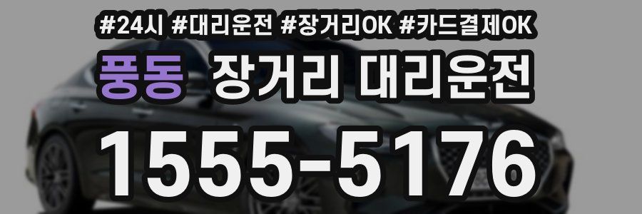 풍동 장거리 대리운전