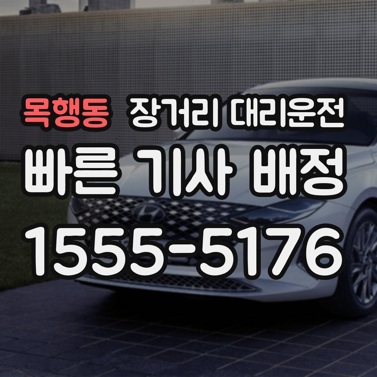 목행동 장거리 대리운전